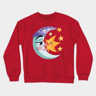 Moon Star Kiss Crewneck Sweatshirt